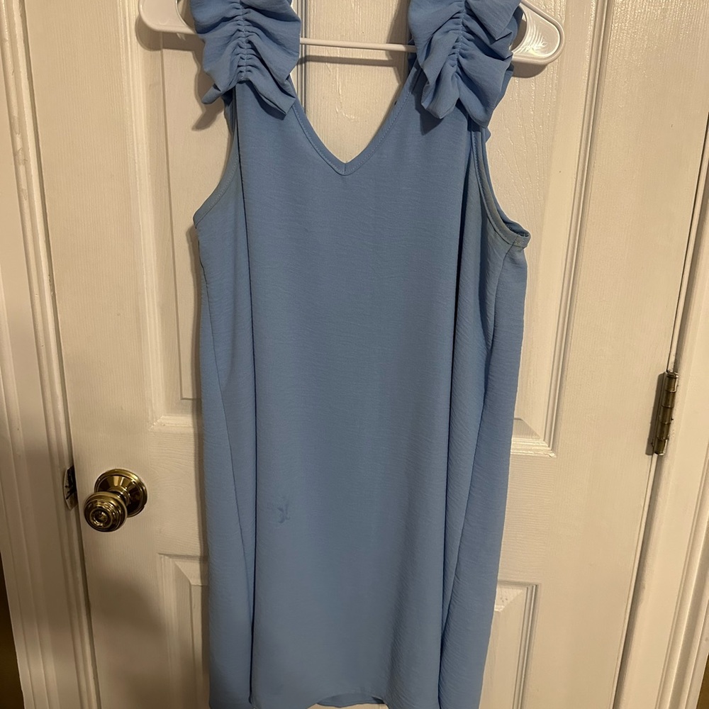 Blue Tank Dress